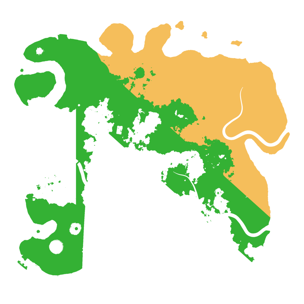 Biome Rust Map: Procedural Map, Size: 3850, Seed: 1116689333