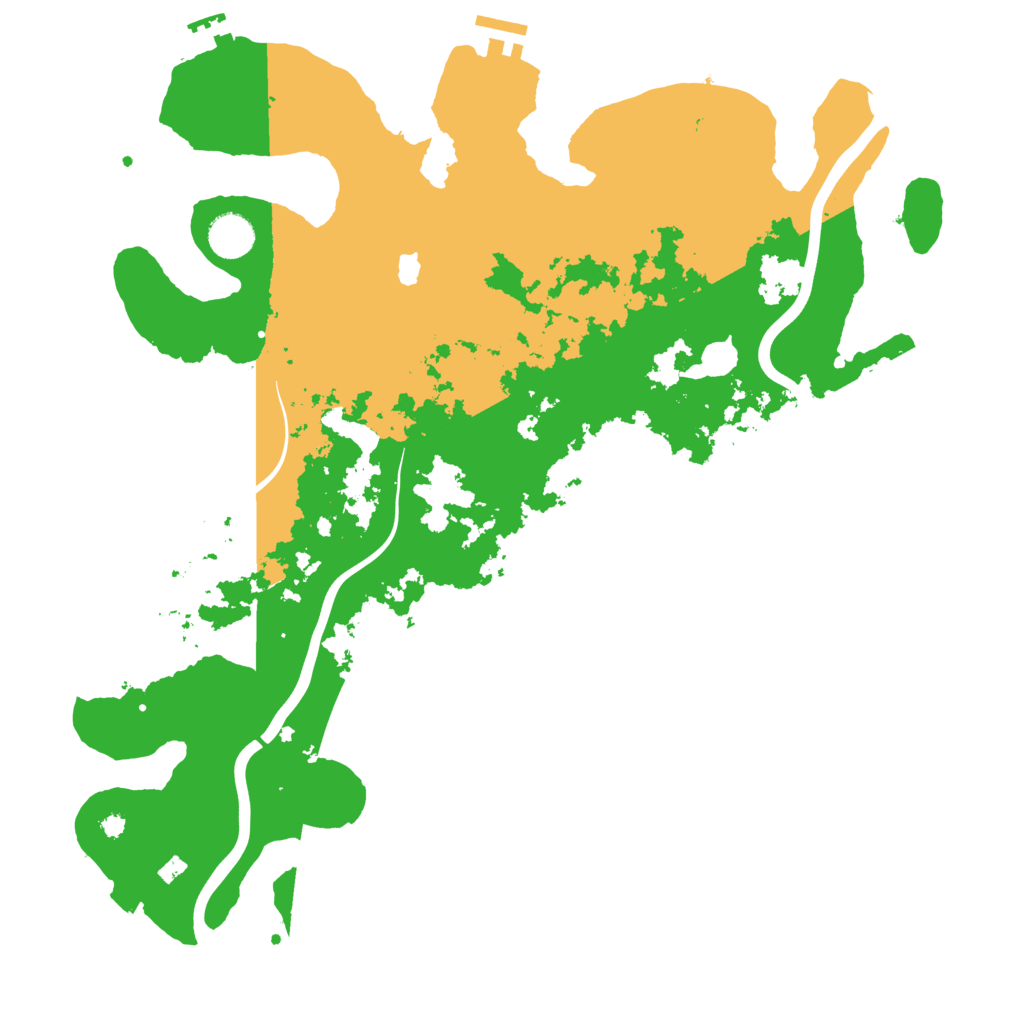 Biome Rust Map: Procedural Map, Size: 4000, Seed: 842317590