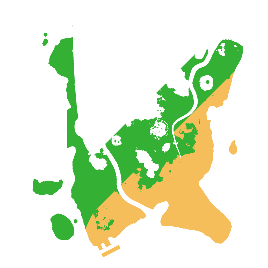 Biome Rust Map: Procedural Map, Size: 2750, Seed: 140326