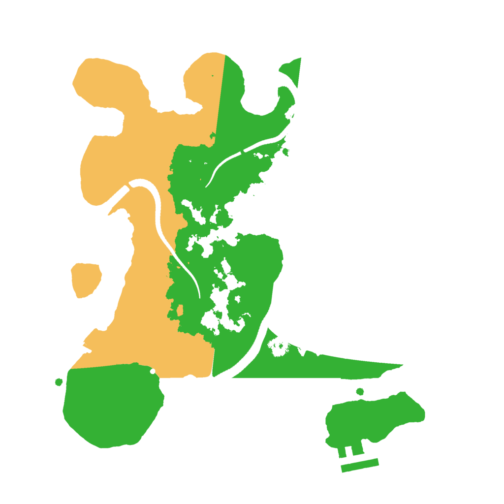Biome Rust Map: Procedural Map, Size: 2700, Seed: 1773489725