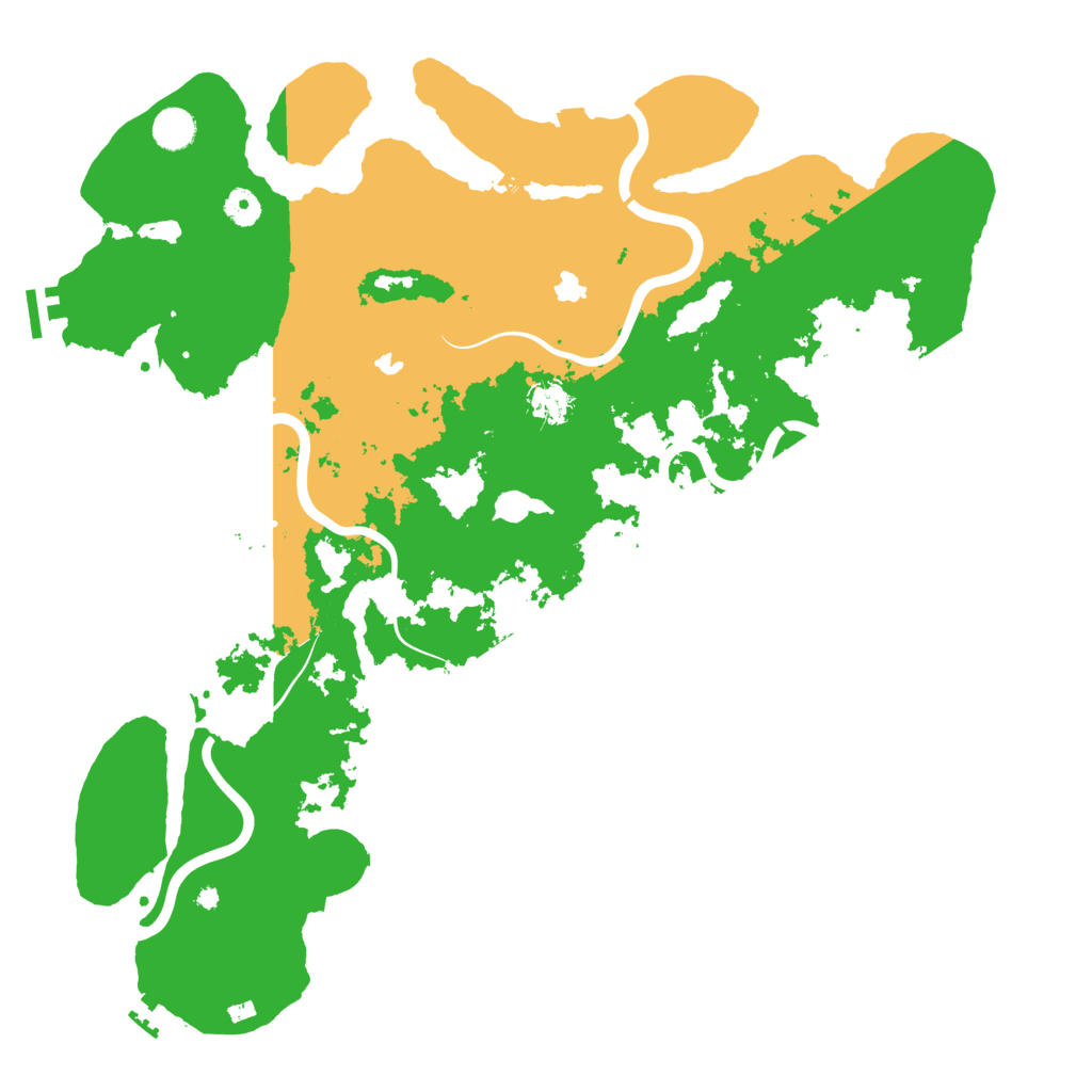 Biome Rust Map: Procedural Map, Size: 4500, Seed: 1538322253