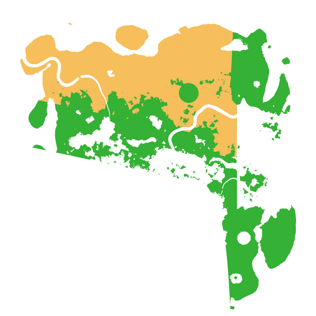 Biome Rust Map: Procedural Map, Size: 4250, Seed: 830320815