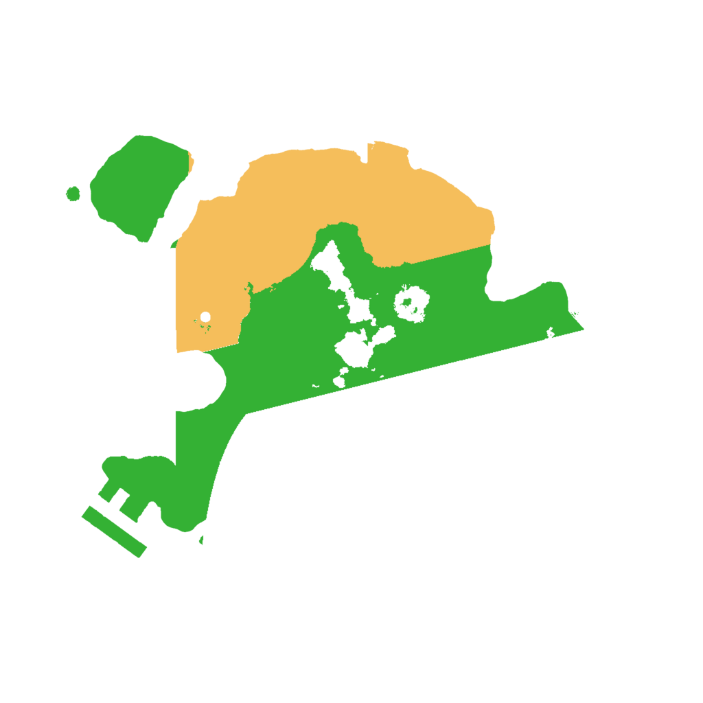 Biome Rust Map: Procedural Map, Size: 2000, Seed: 1125305868