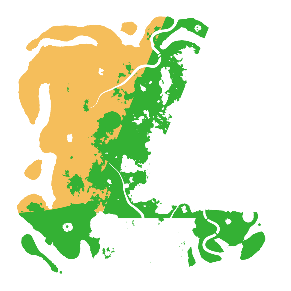 Biome Rust Map: Procedural Map, Size: 4500, Seed: 413826140