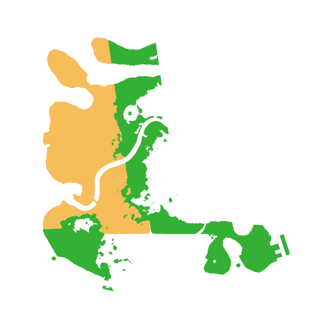 Biome Rust Map: Procedural Map, Size: 3000, Seed: 55871