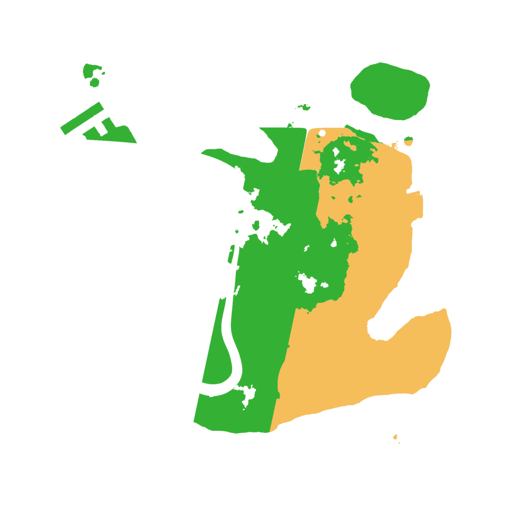 Biome Rust Map: Procedural Map, Size: 2200, Seed: 999135999
