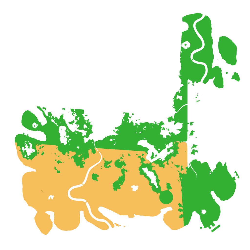 Biome Rust Map: Procedural Map, Size: 4800, Seed: 1873715306