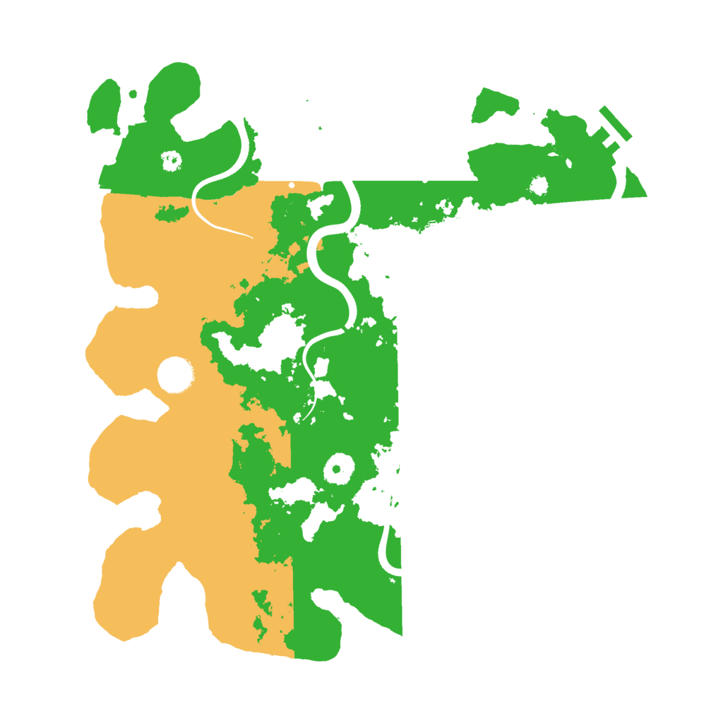 Biome Rust Map: Procedural Map, Size: 3500, Seed: 1327925863