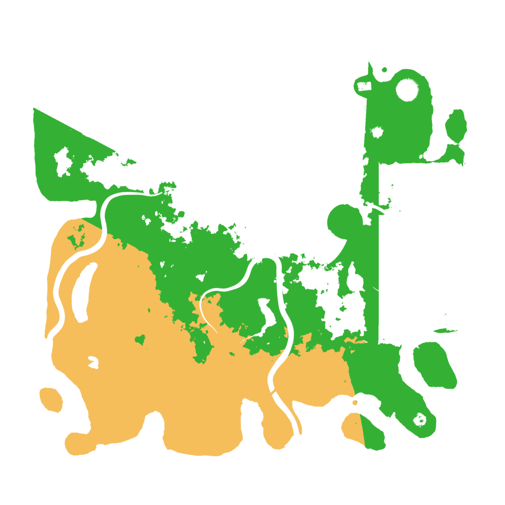 Biome Rust Map: Procedural Map, Size: 4000, Seed: 6814