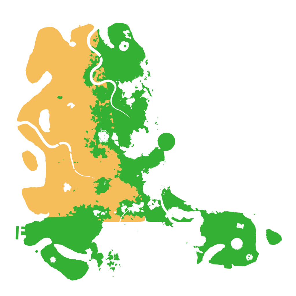Biome Rust Map: Procedural Map, Size: 4500, Seed: 448501434