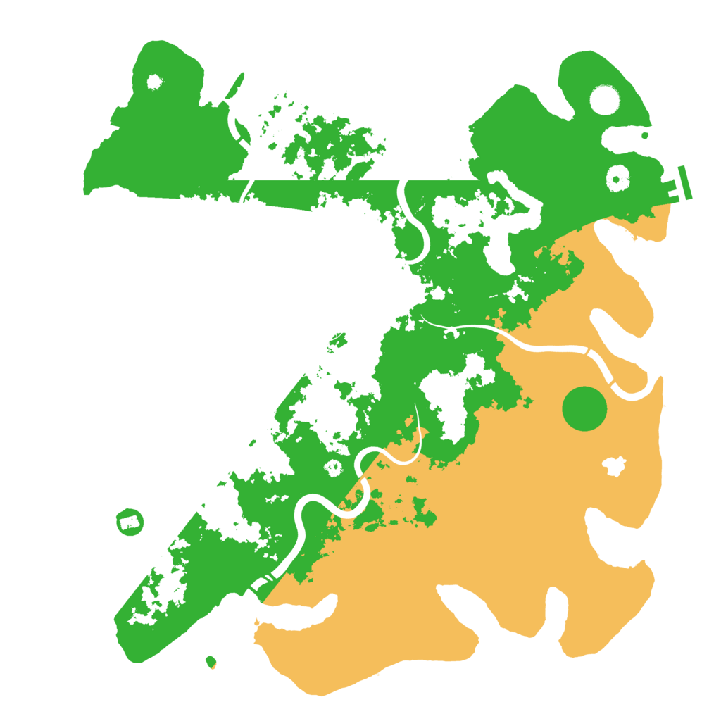 Biome Rust Map: Procedural Map, Size: 4250, Seed: 1028487321