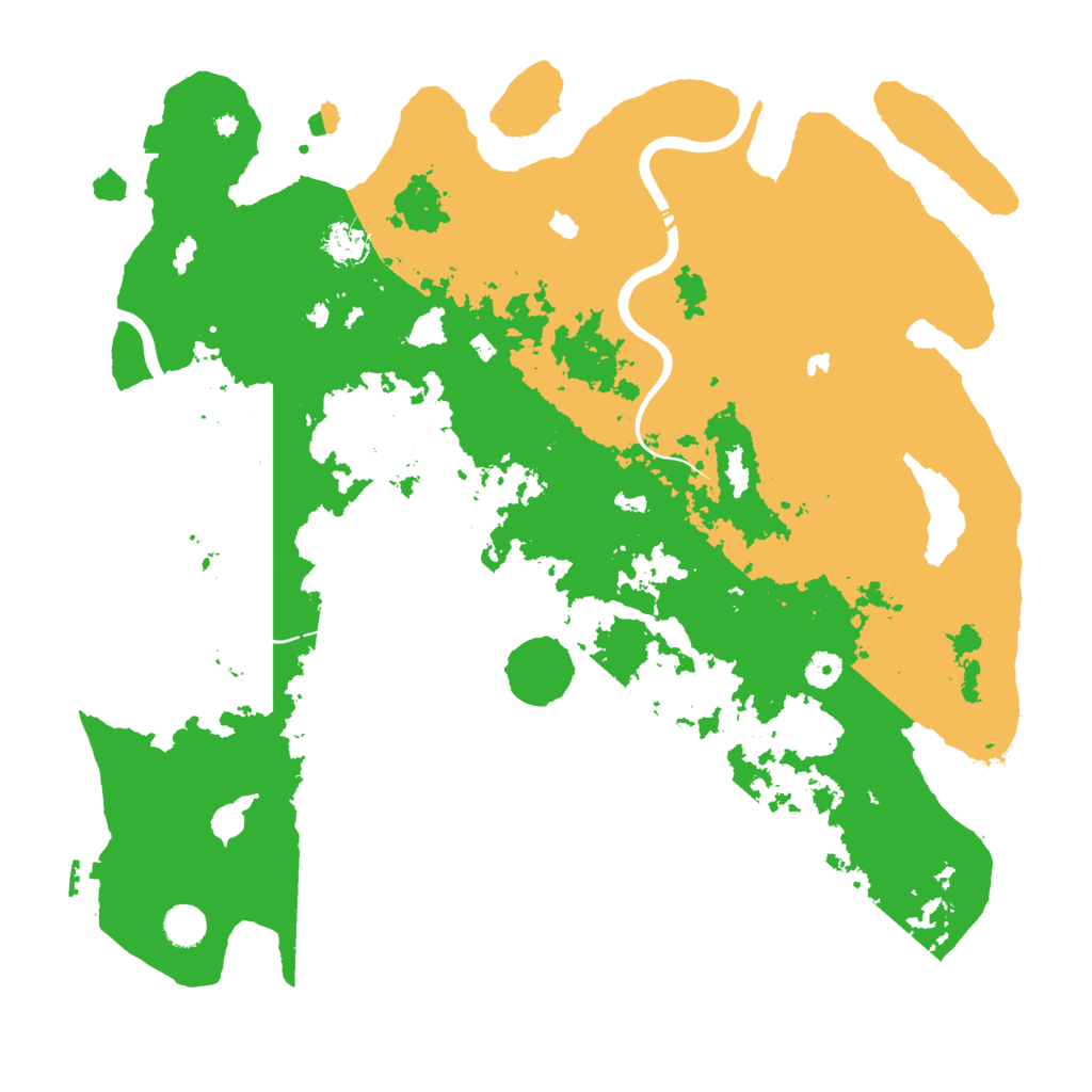 Biome Rust Map: Procedural Map, Size: 4500, Seed: 1478076278