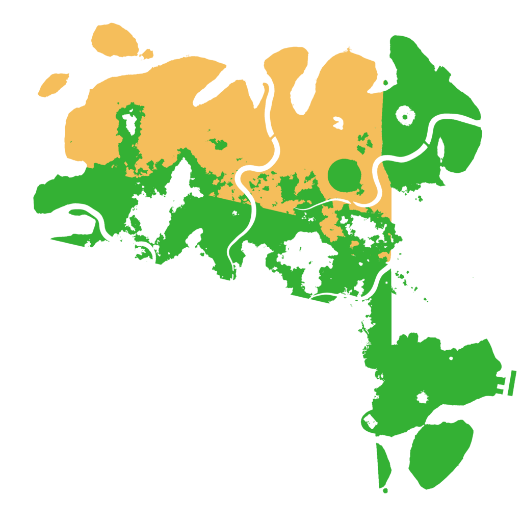 Biome Rust Map: Procedural Map, Size: 4150, Seed: 31032003