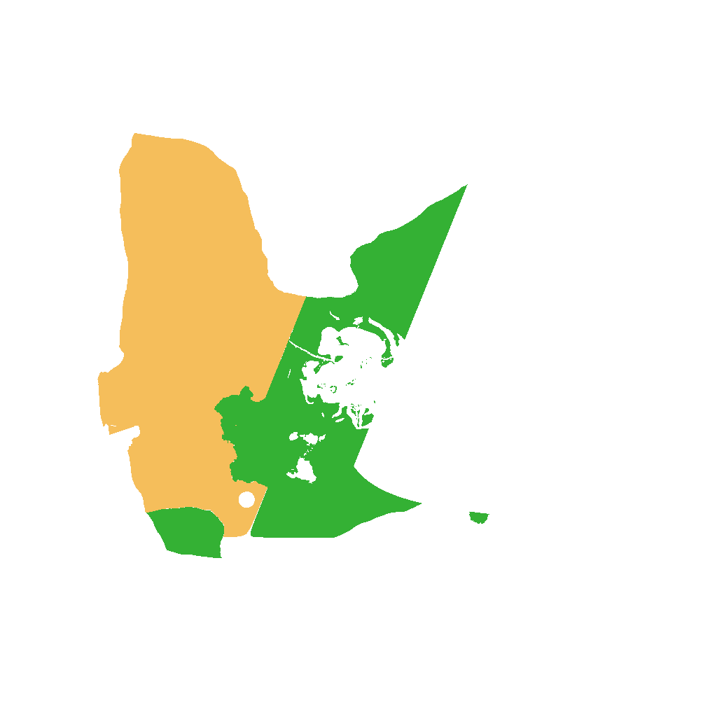 Biome Rust Map: Procedural Map, Size: 1350, Seed: 1216255107