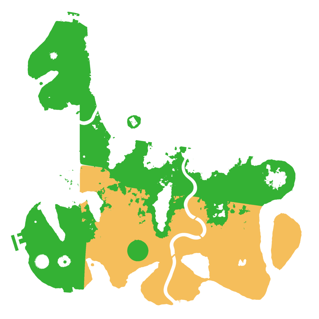 Biome Rust Map: Procedural Map, Size: 4000, Seed: 1272080456