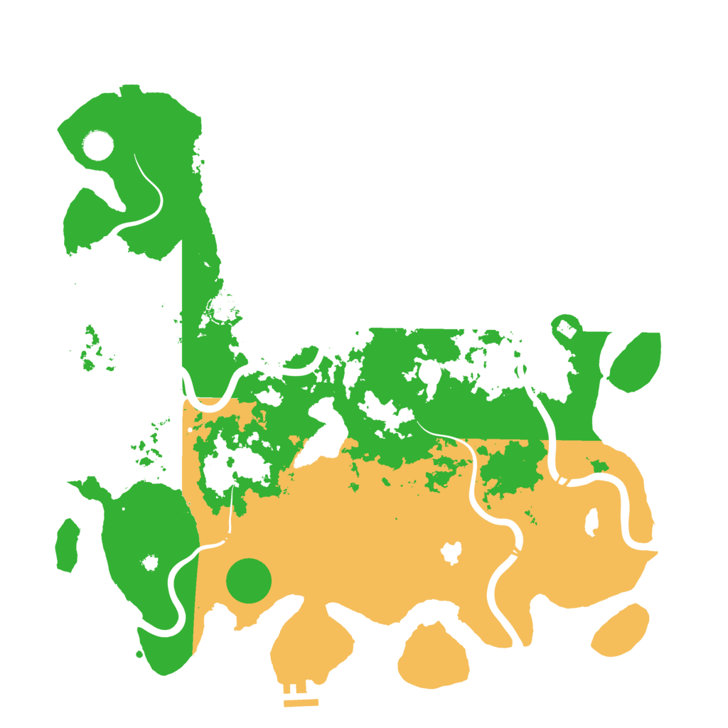 Biome Rust Map: Procedural Map, Size: 4250, Seed: 327599076