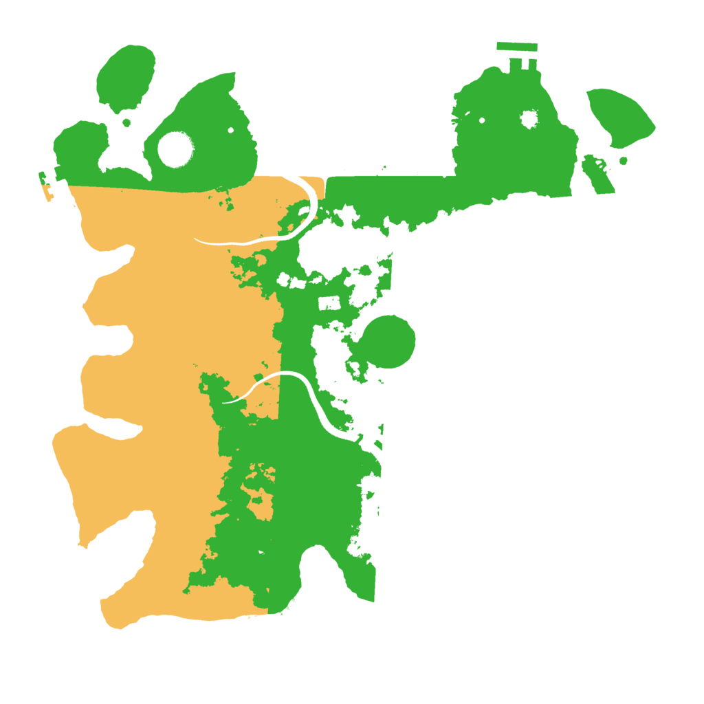 Biome Rust Map: Procedural Map, Size: 3500, Seed: 1896757972