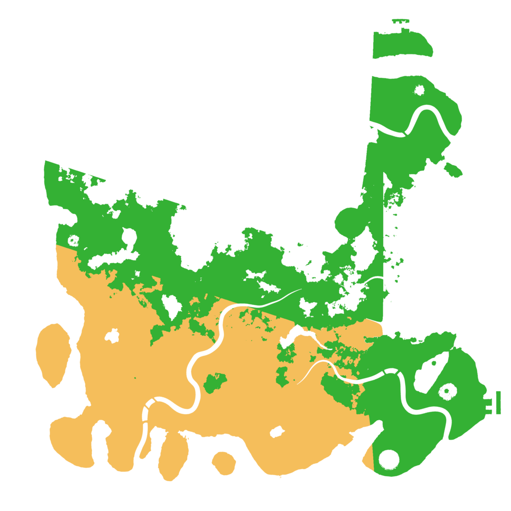 Biome Rust Map: Procedural Map, Size: 4500, Seed: 933361769