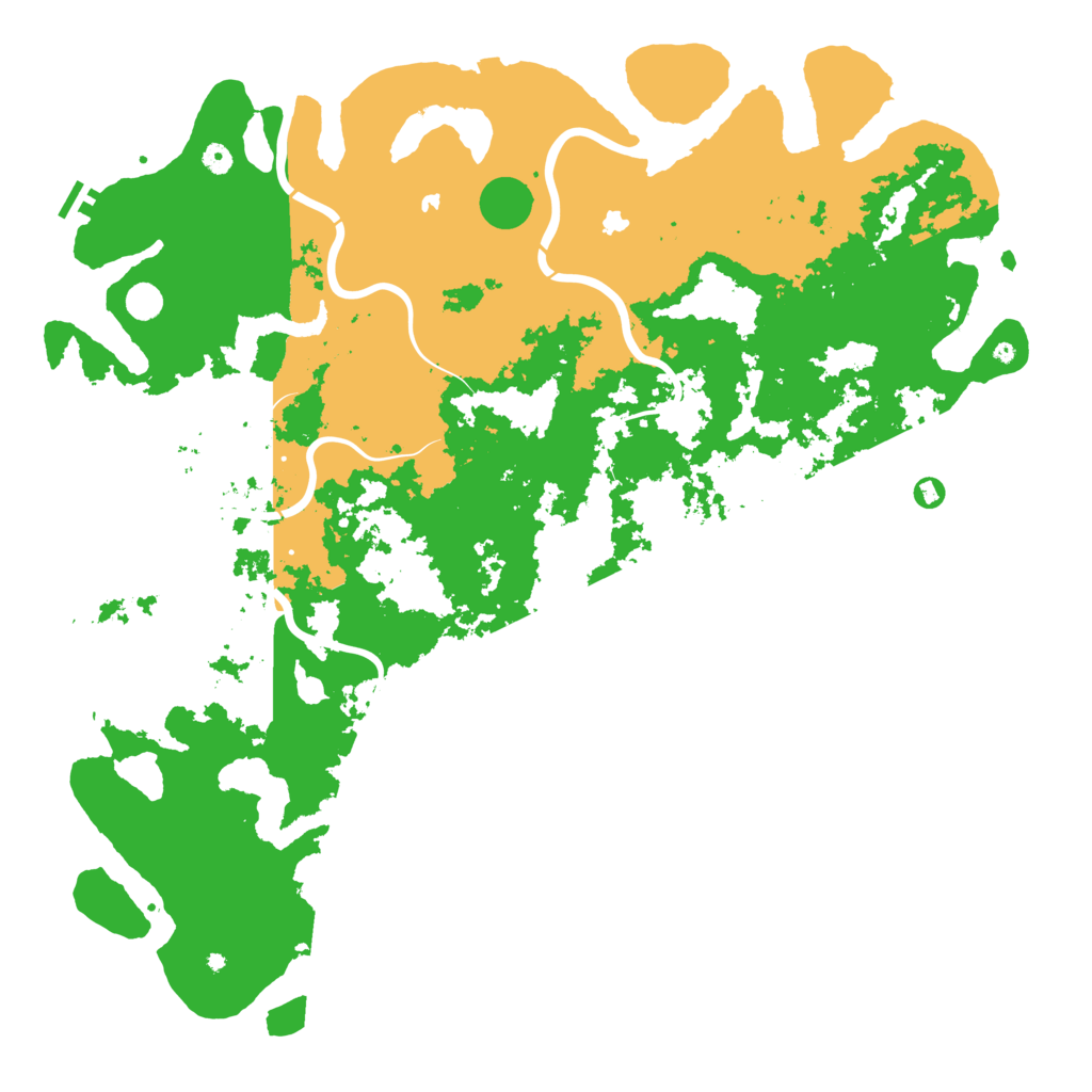 Biome Rust Map: Procedural Map, Size: 5500, Seed: 321654987