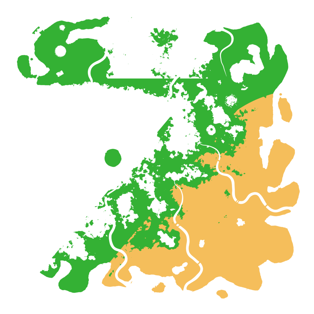 Biome Rust Map: Procedural Map, Size: 5000, Seed: 503413693