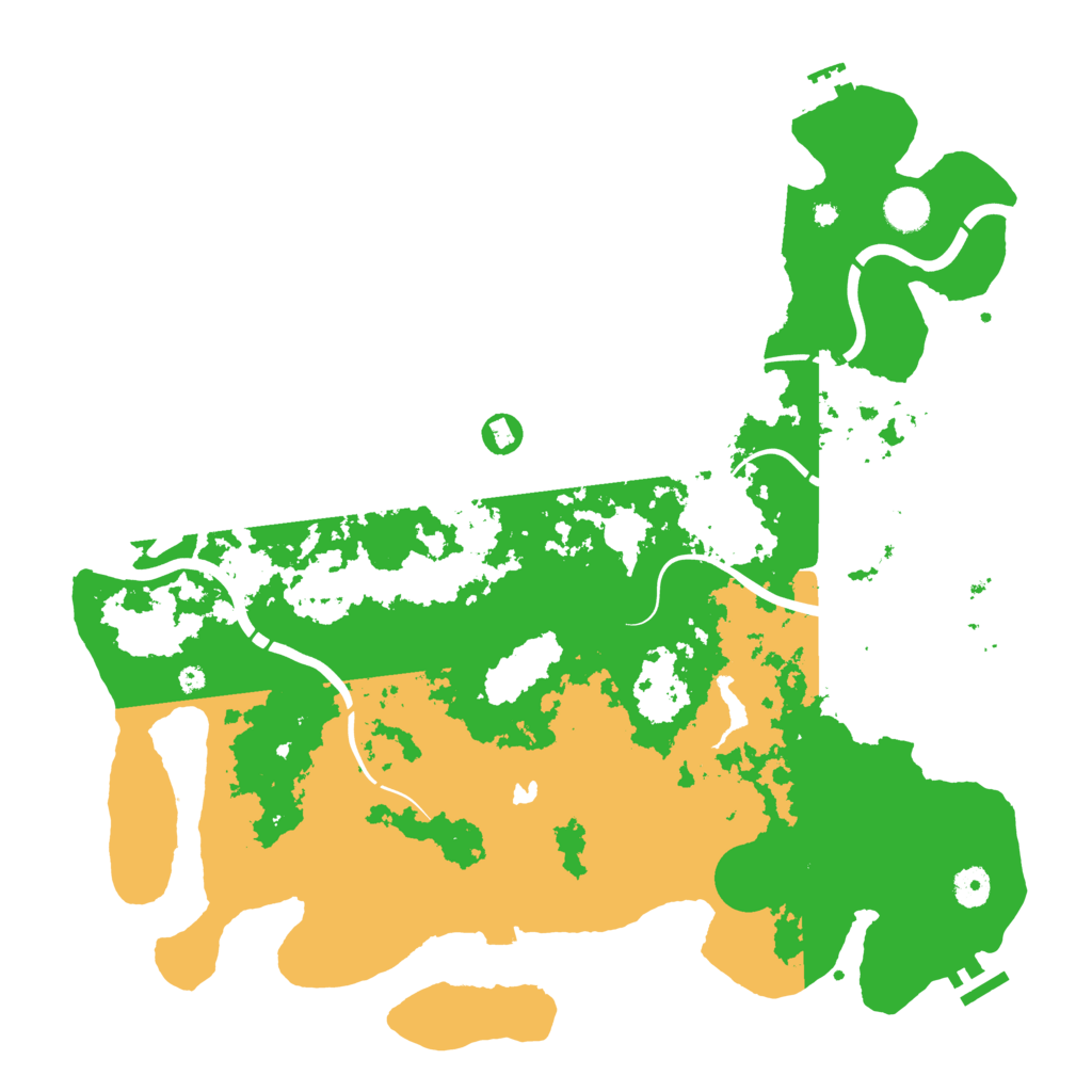 Biome Rust Map: Procedural Map, Size: 4250, Seed: 4446