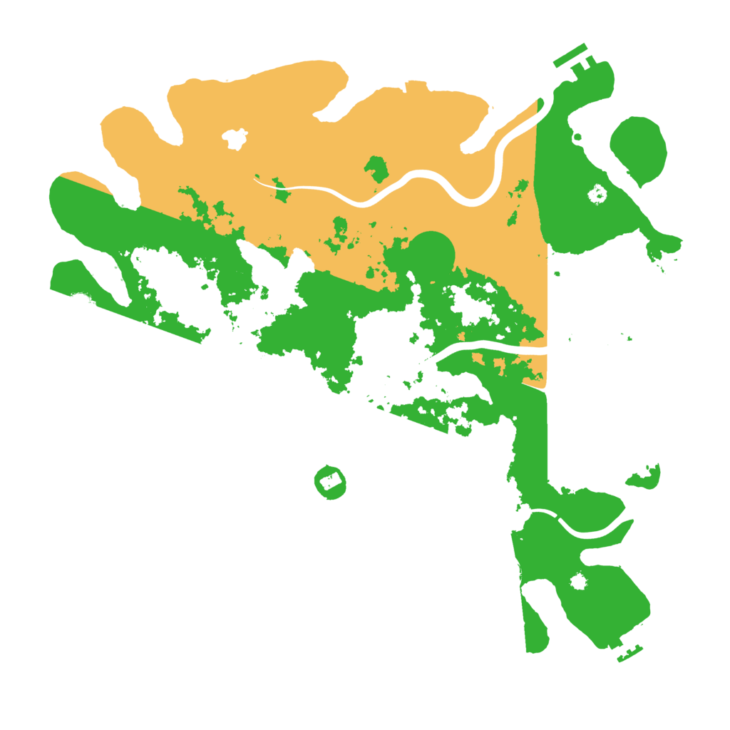 Biome Rust Map: Procedural Map, Size: 4000, Seed: 77764512