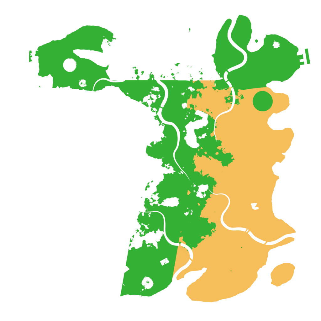 Biome Rust Map: Procedural Map, Size: 4250, Seed: 1684267448