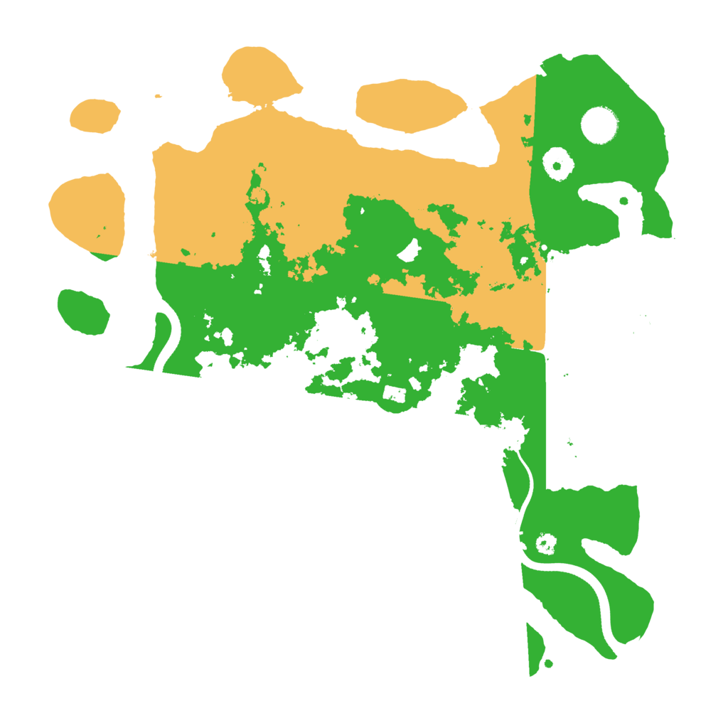 Biome Rust Map: Procedural Map, Size: 3500, Seed: 2004265309