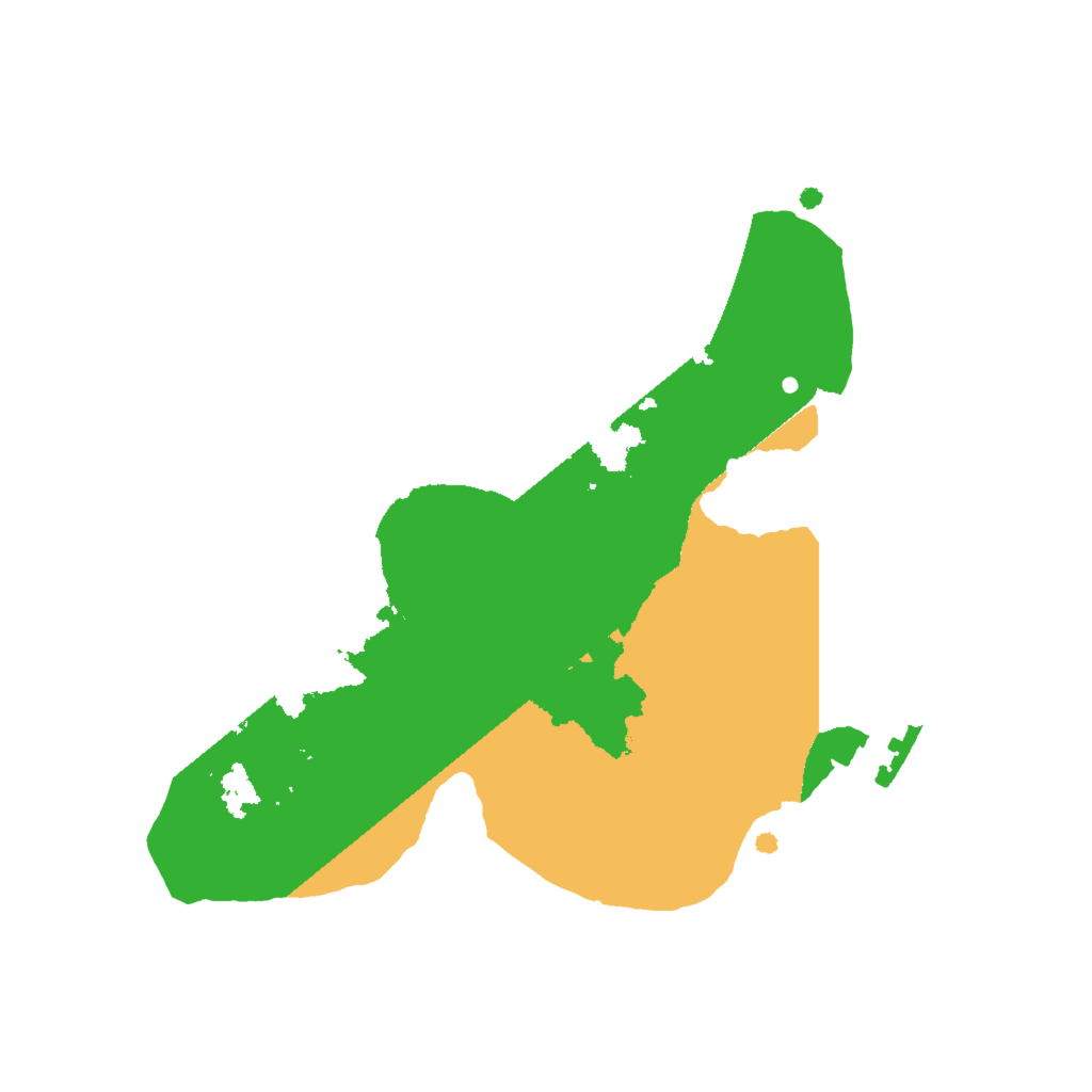 Biome Rust Map: Procedural Map, Size: 2000, Seed: 32346