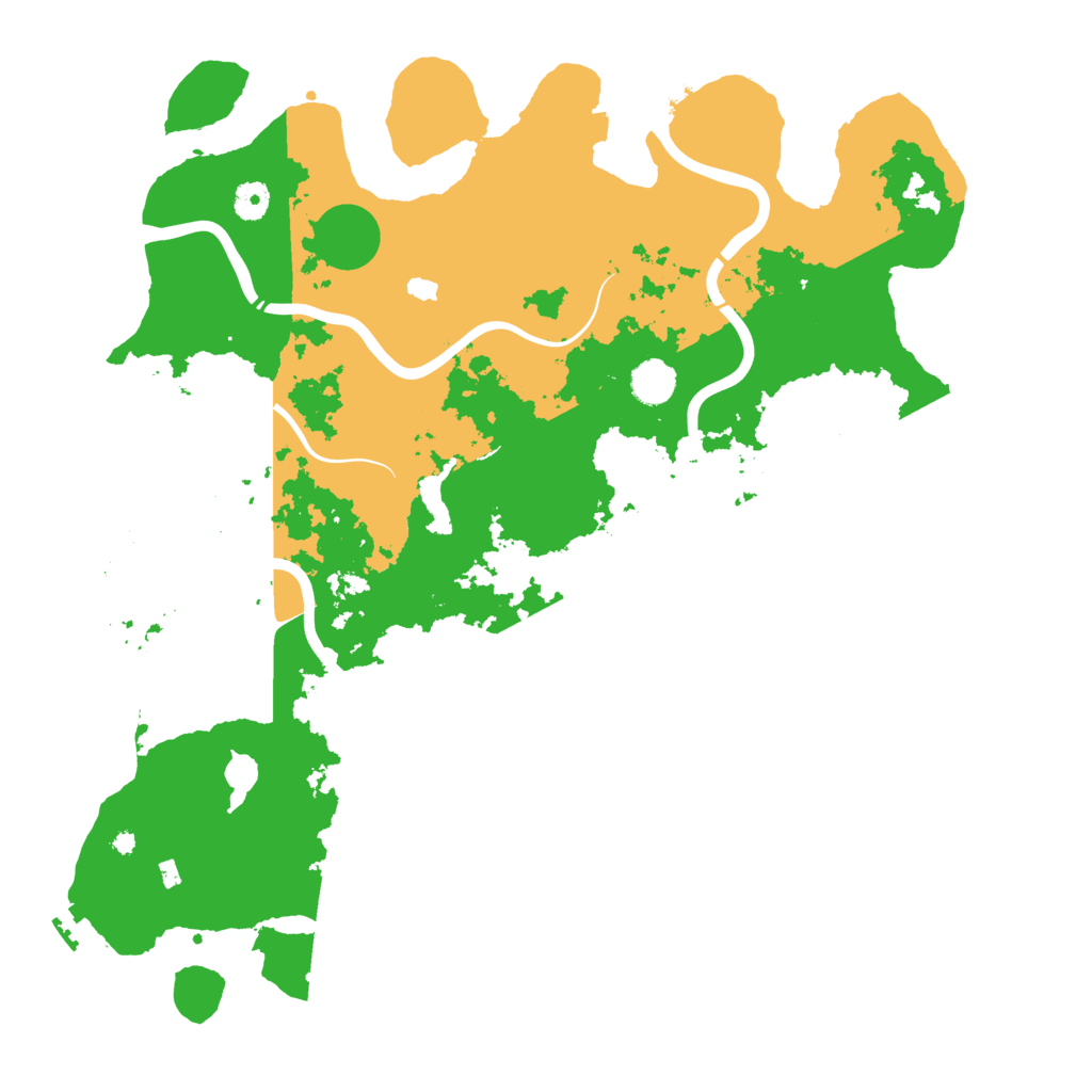 Biome Rust Map: Procedural Map, Size: 4378, Seed: 481981