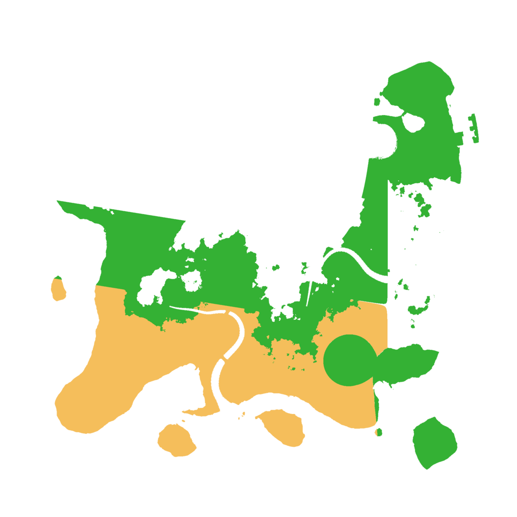 Biome Rust Map: Procedural Map, Size: 2700, Seed: 1773576081