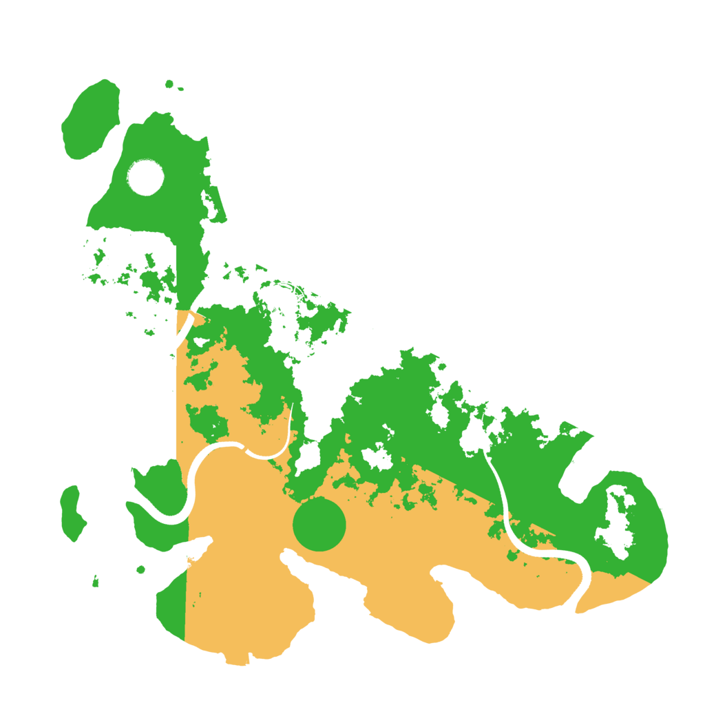 Biome Rust Map: Procedural Map, Size: 3500, Seed: 1573929263