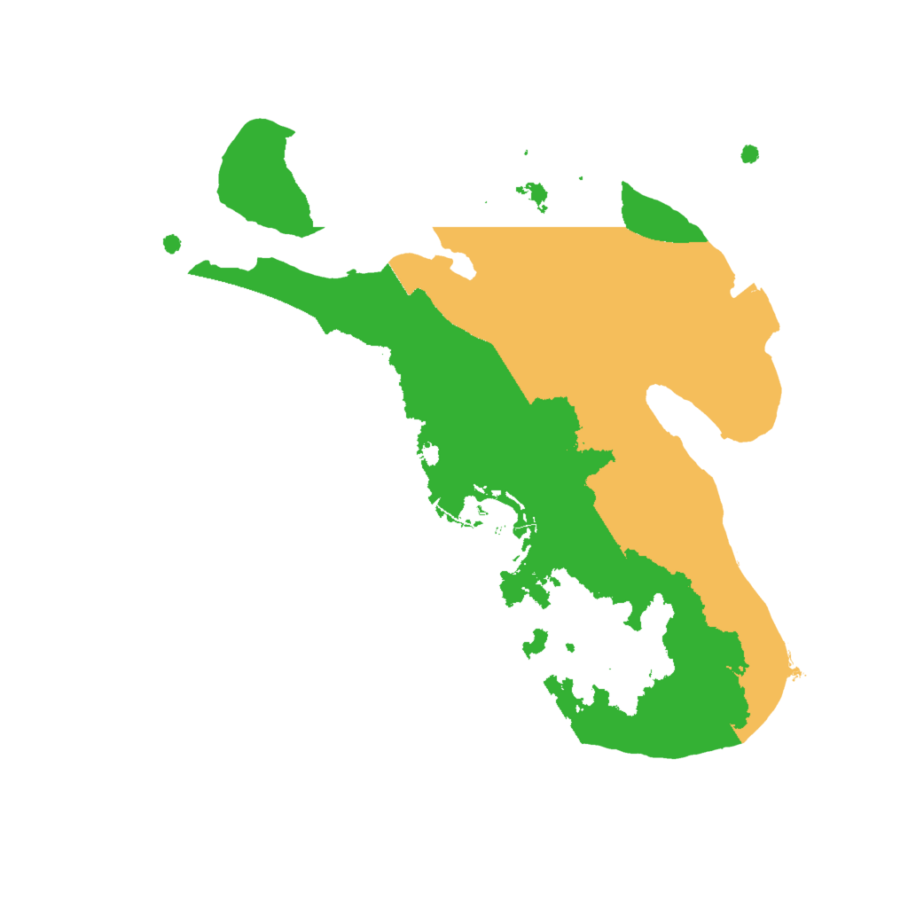 Biome Rust Map: Procedural Map, Size: 2000, Seed: 1871811308
