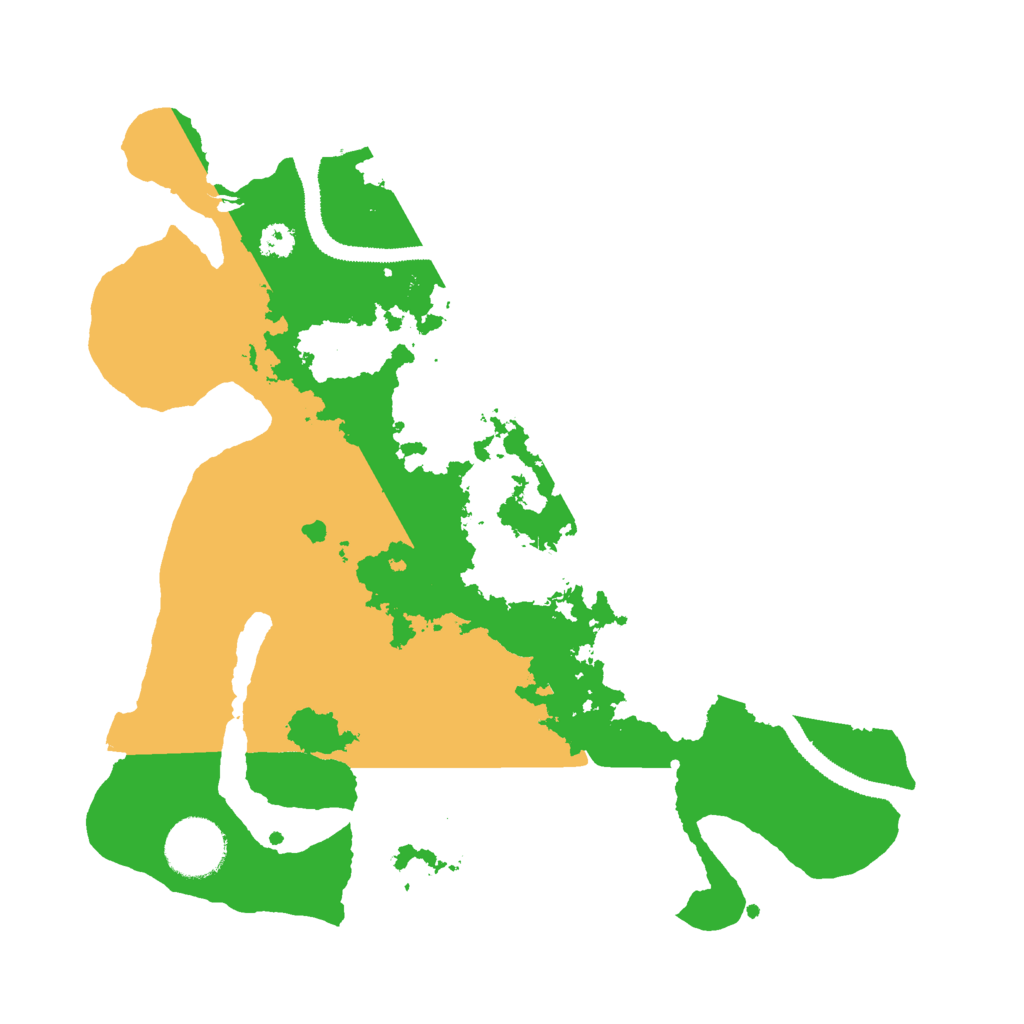 Biome Rust Map: Procedural Map, Size: 3000, Seed: 56181401