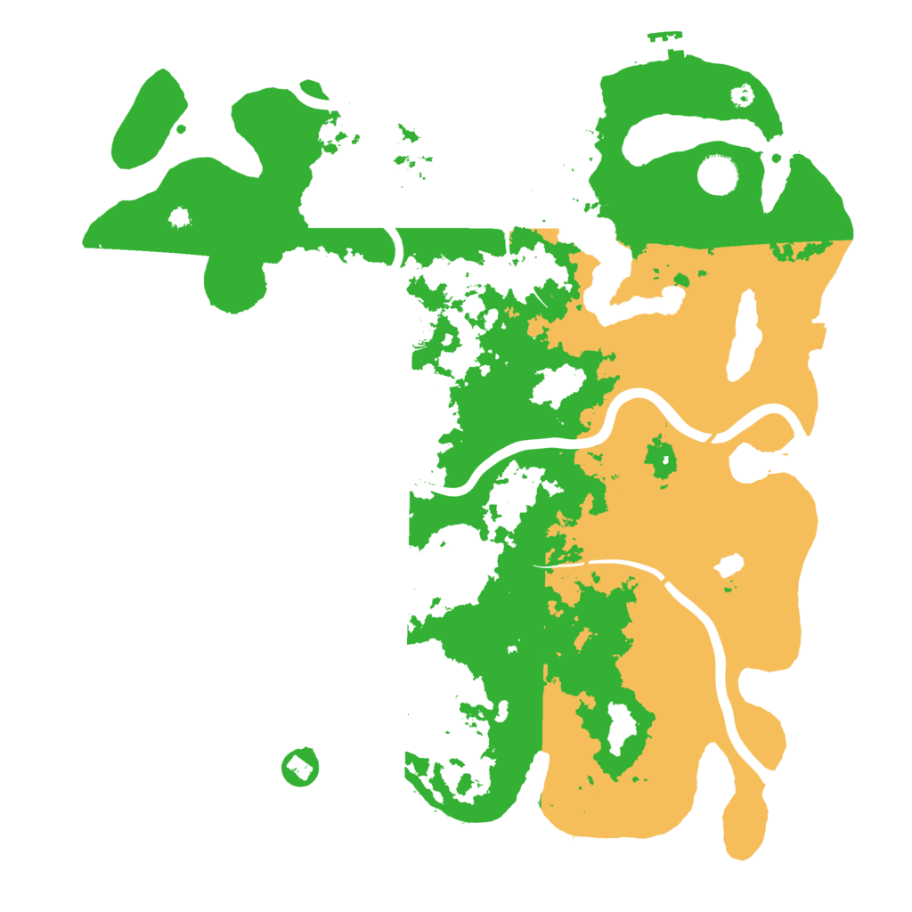 Biome Rust Map: Procedural Map, Size: 4000, Seed: 123942482