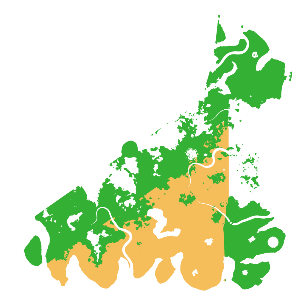 Biome Rust Map: Procedural Map, Size: 5000, Seed: 2084820831