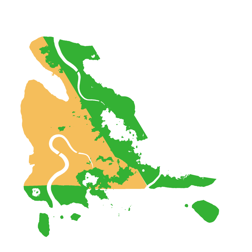 Biome Rust Map: Procedural Map, Size: 3000, Seed: 658106500