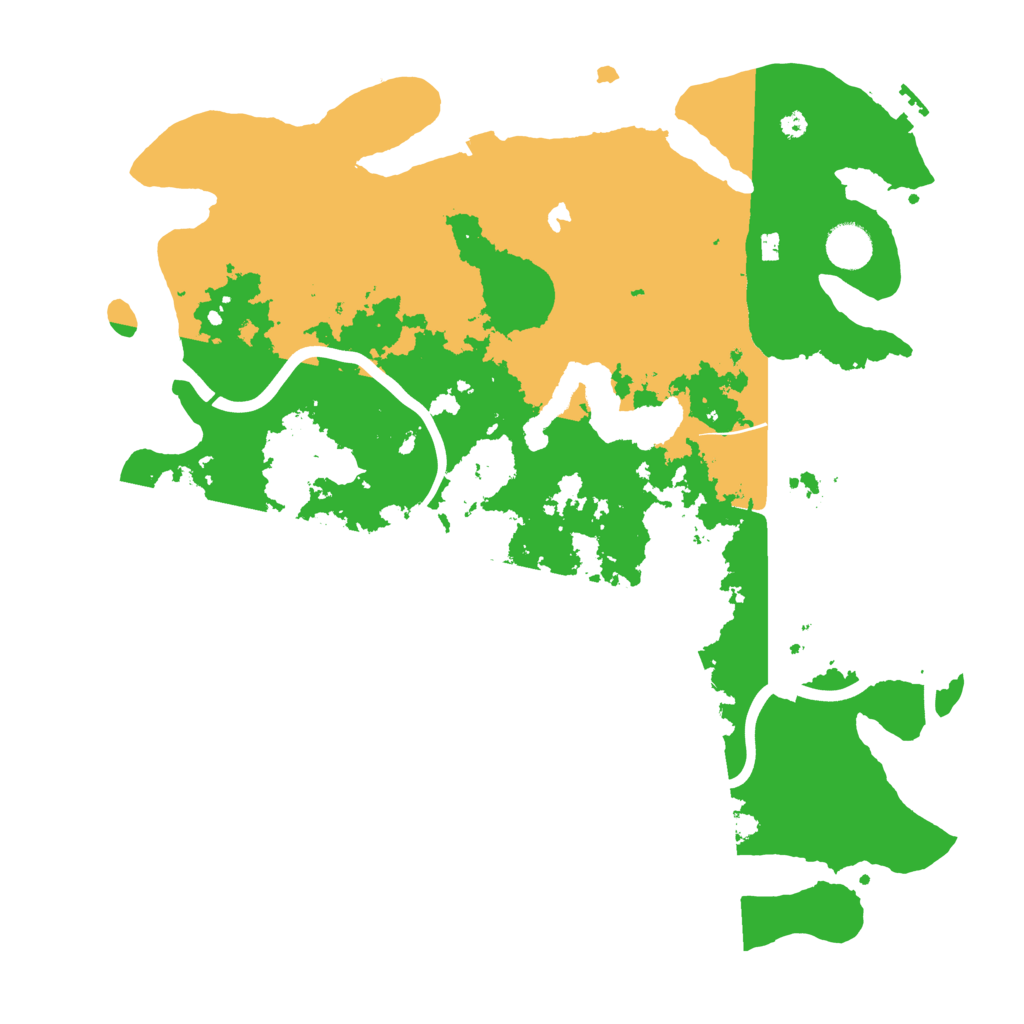 Biome Rust Map: Procedural Map, Size: 4000, Seed: 595716419