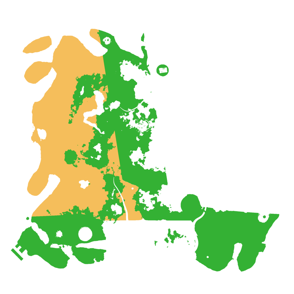 Biome Rust Map: Procedural Map, Size: 4000, Seed: 87651648