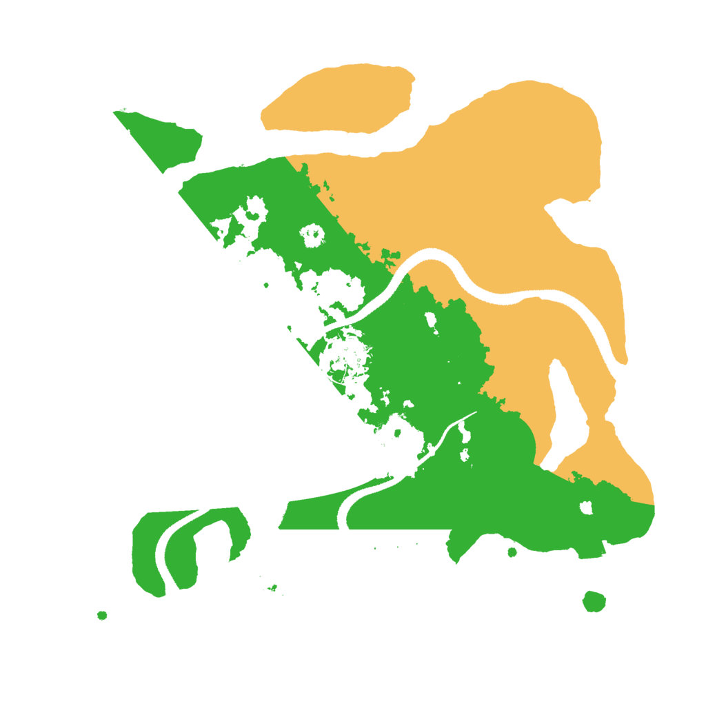 Biome Rust Map: Procedural Map, Size: 3000, Seed: 755372754