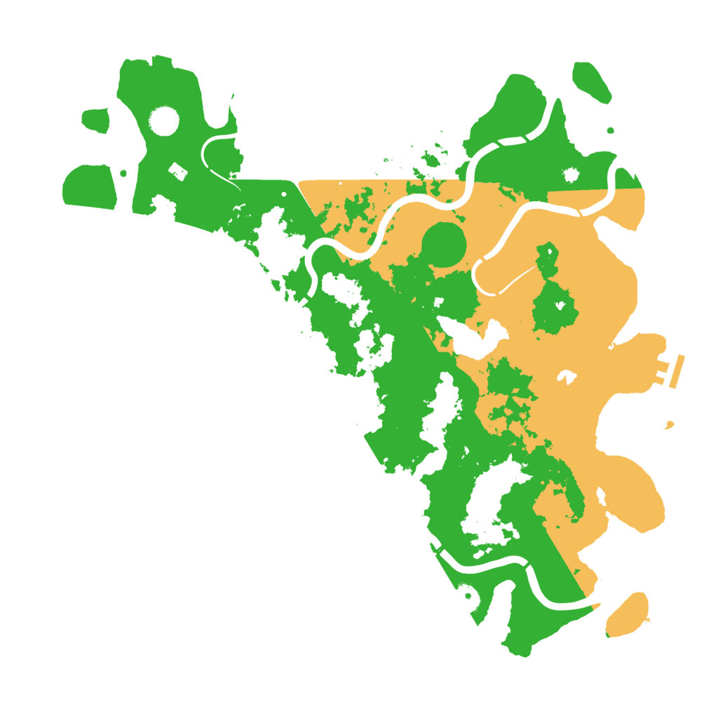 Biome Rust Map: Procedural Map, Size: 4250, Seed: 613554646