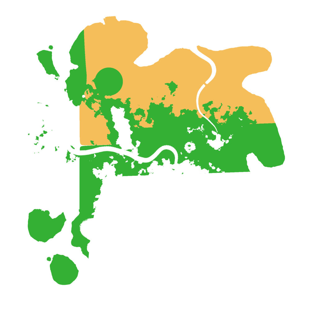 Biome Rust Map: Procedural Map, Size: 3000, Seed: 1698778953