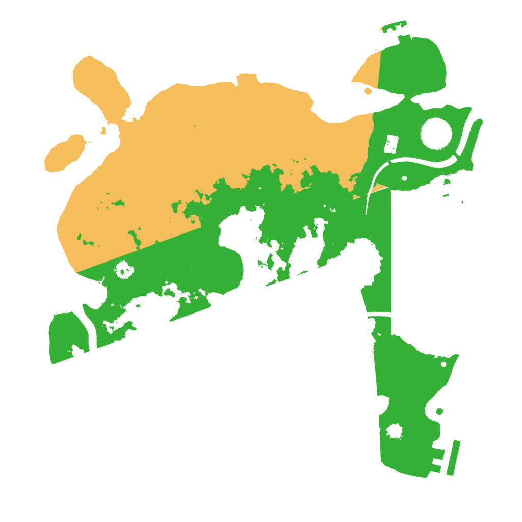 Biome Rust Map: Procedural Map, Size: 3000, Seed: 1905327