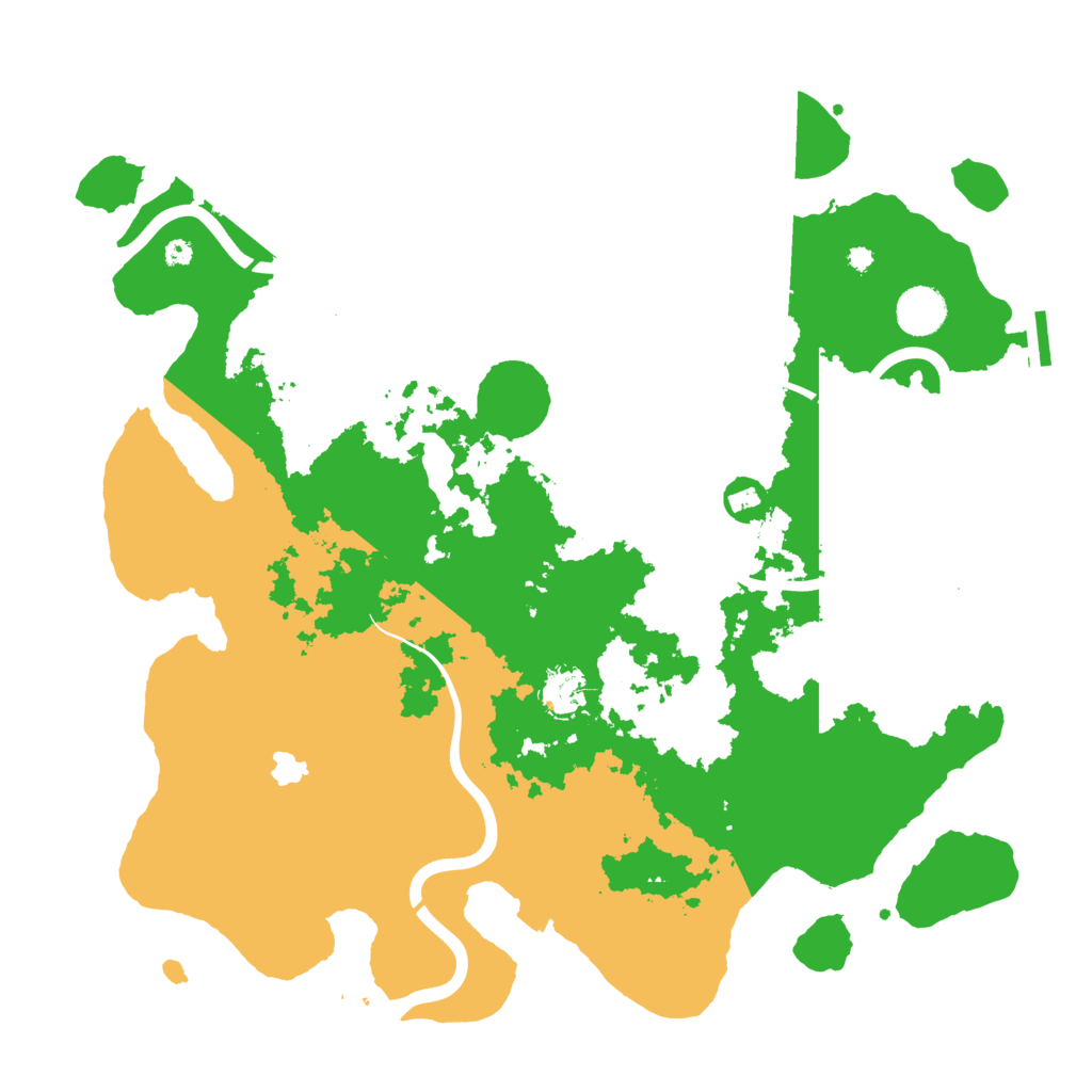 Biome Rust Map: Procedural Map, Size: 4000, Seed: 847203054