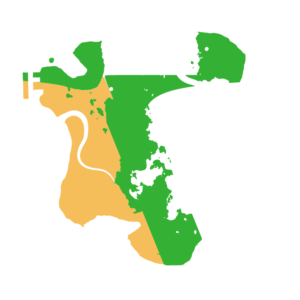 Biome Rust Map: Procedural Map, Size: 2300, Seed: 1924082392