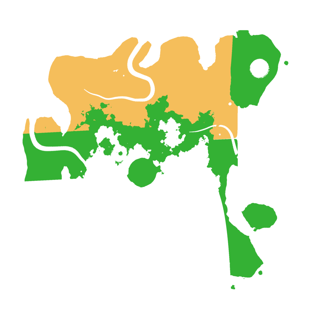 Biome Rust Map: Procedural Map, Size: 3000, Seed: 20804847