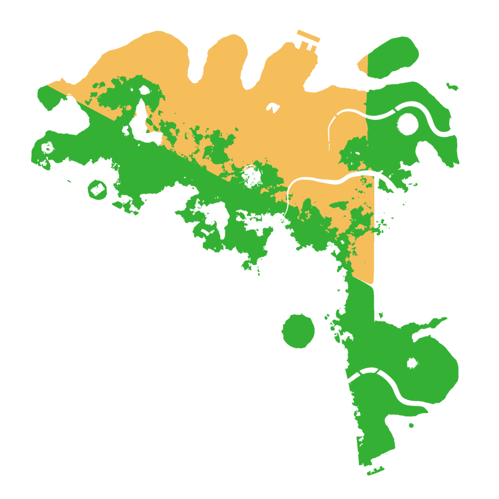 Biome Rust Map: Procedural Map, Size: 4250, Seed: 1017719966