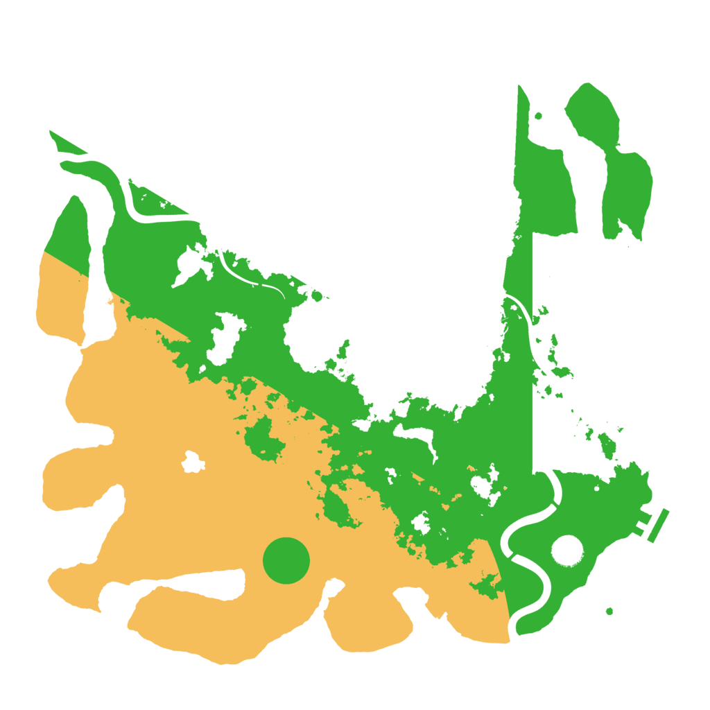 Biome Rust Map: Procedural Map, Size: 4000, Seed: 676669