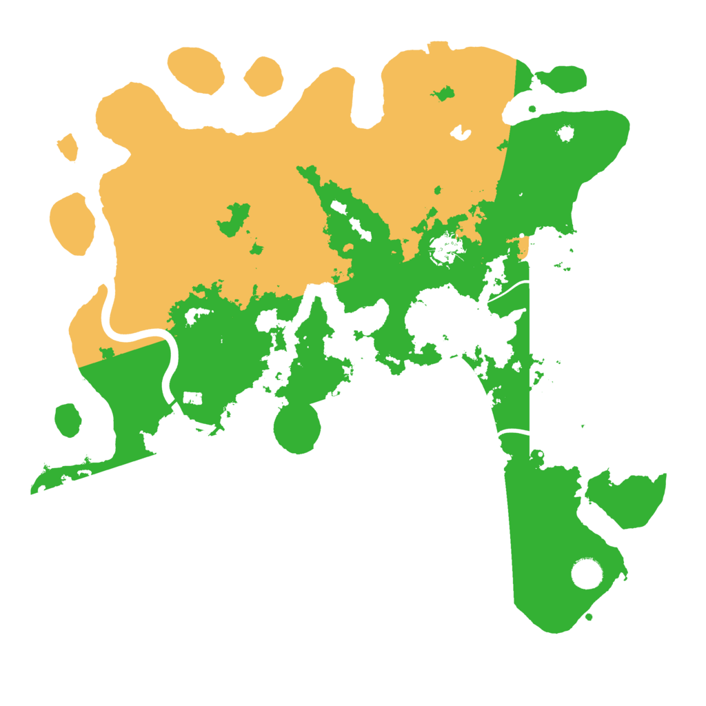 Biome Rust Map: Procedural Map, Size: 4000, Seed: 669596860