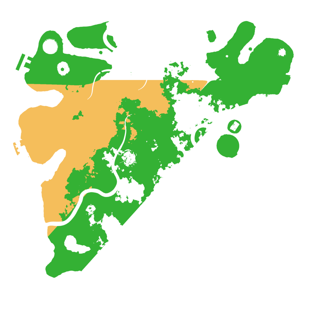 Biome Rust Map: Procedural Map, Size: 3750, Seed: 1583151415